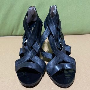 MICHAEL Michael Kors wooden heel/sole sandals